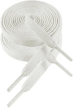 VSUDO Lacets plats pour baskets, lacets plats pour sneakers - Économiques, 8 mm de large, 29 couleurs et 14 longueurs au choix