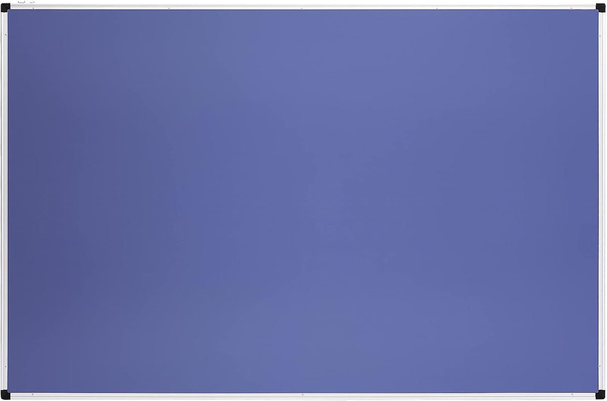 Tableau blanc magnétique Amazon Basics avec cadre en aluminium, porte-stylos, 6 aimants, 1 gomme et 2 marqueurs pour une utilisation au bureau et à la maison, mural, effaçable à sec, 90 x 60 cm