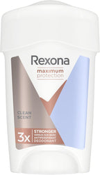 REXONA Maximum Protection Déodorant Femme Stick Clean Scent 45 ml