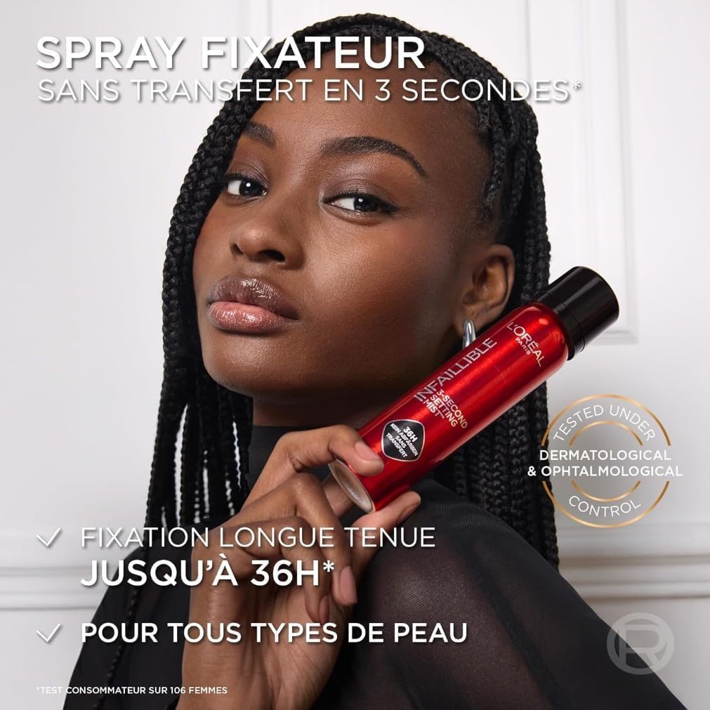 Spray Fixateur de Maquillage Waterproof 36h L'Oréal Paris Infaillible 75 ml