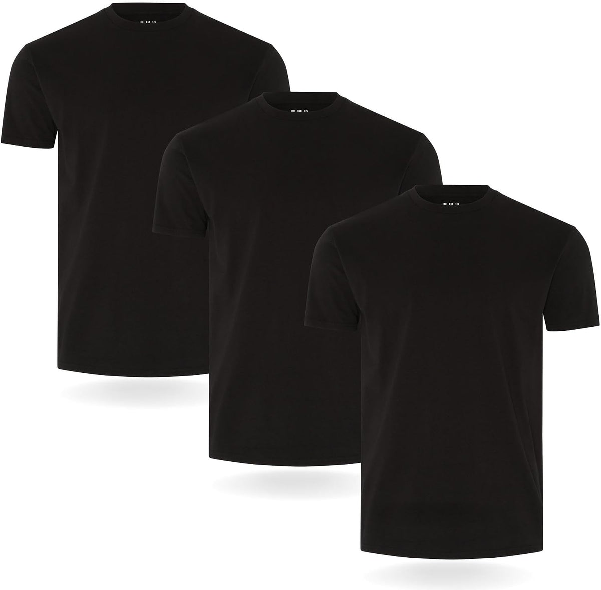 Lot de 3/5 T-shirts Homme 100% Coton FM London, Vêtements Homme Ajustés
