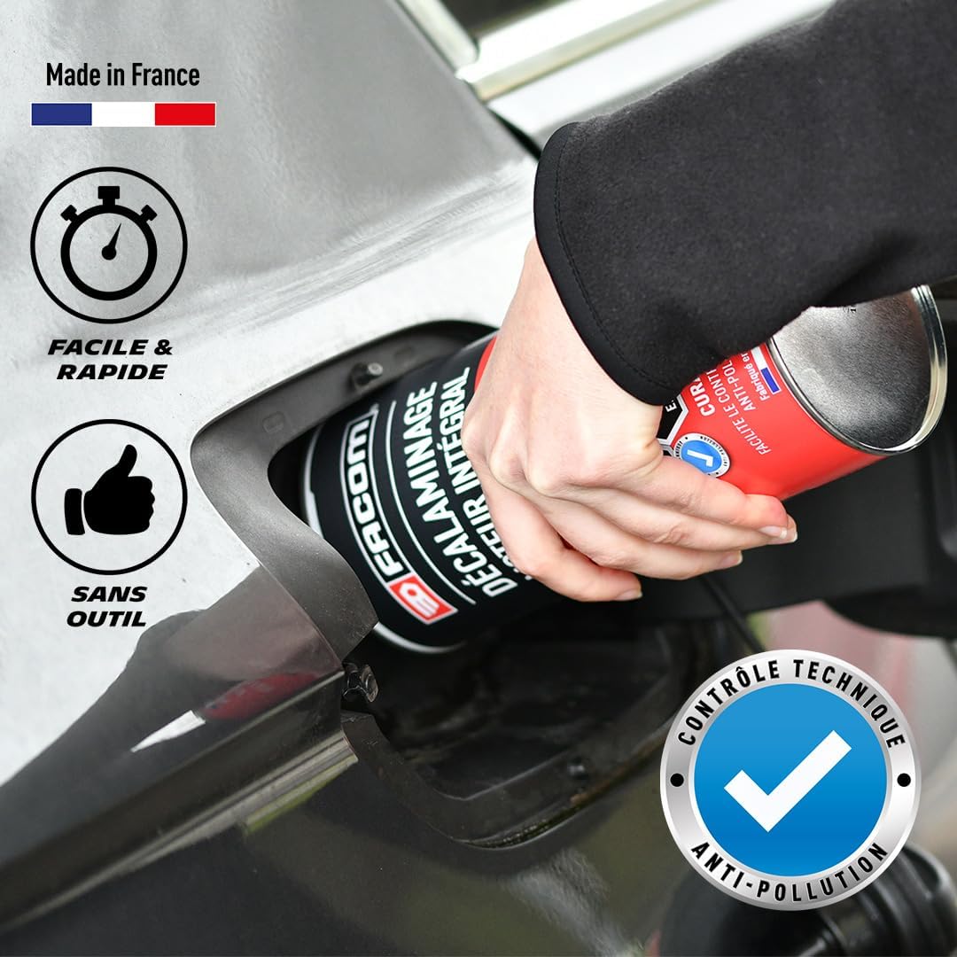 Décalaminant moteur diesel FACOM 1L Nettoyant EGR Turbo FAP