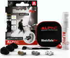 Alpine MusicSafe Pro Bouchons d'oreilles haute fidélité pour musiciens, 3 jeux de filtres