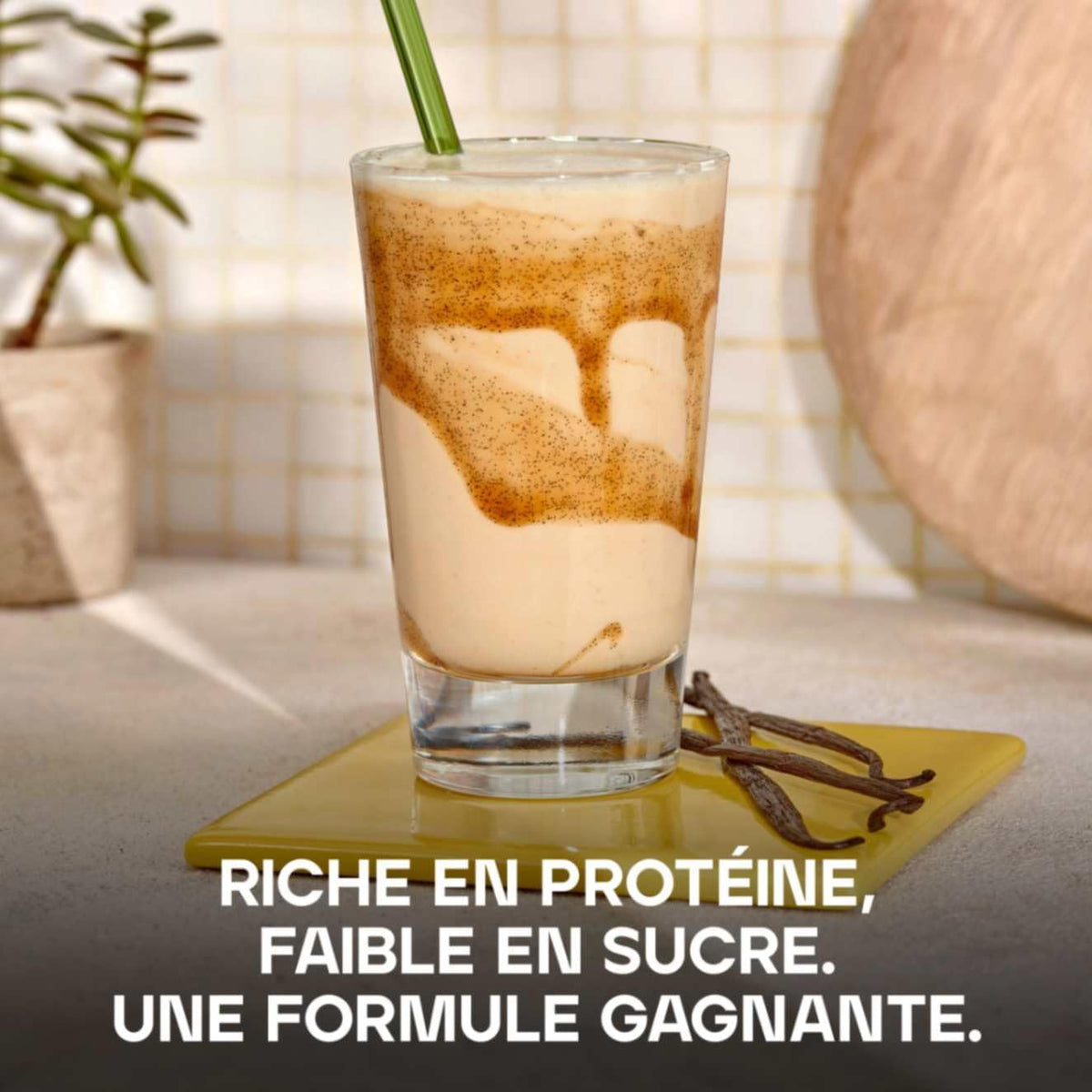 Protéine de lactosérum pure en poudre Bulk, vanille, 1 kg