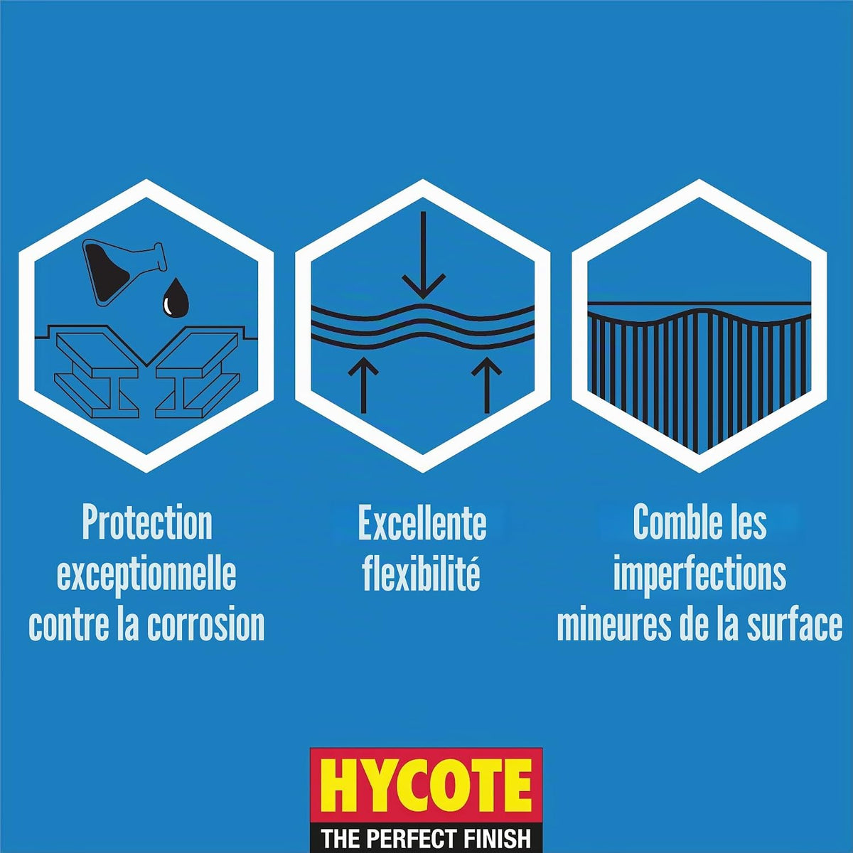 Vernis transparent brillant en spray Hycote – Laque de protection acrylique 400 ml – Fixe et protège la peinture – Fini durable, séchage rapide, clair