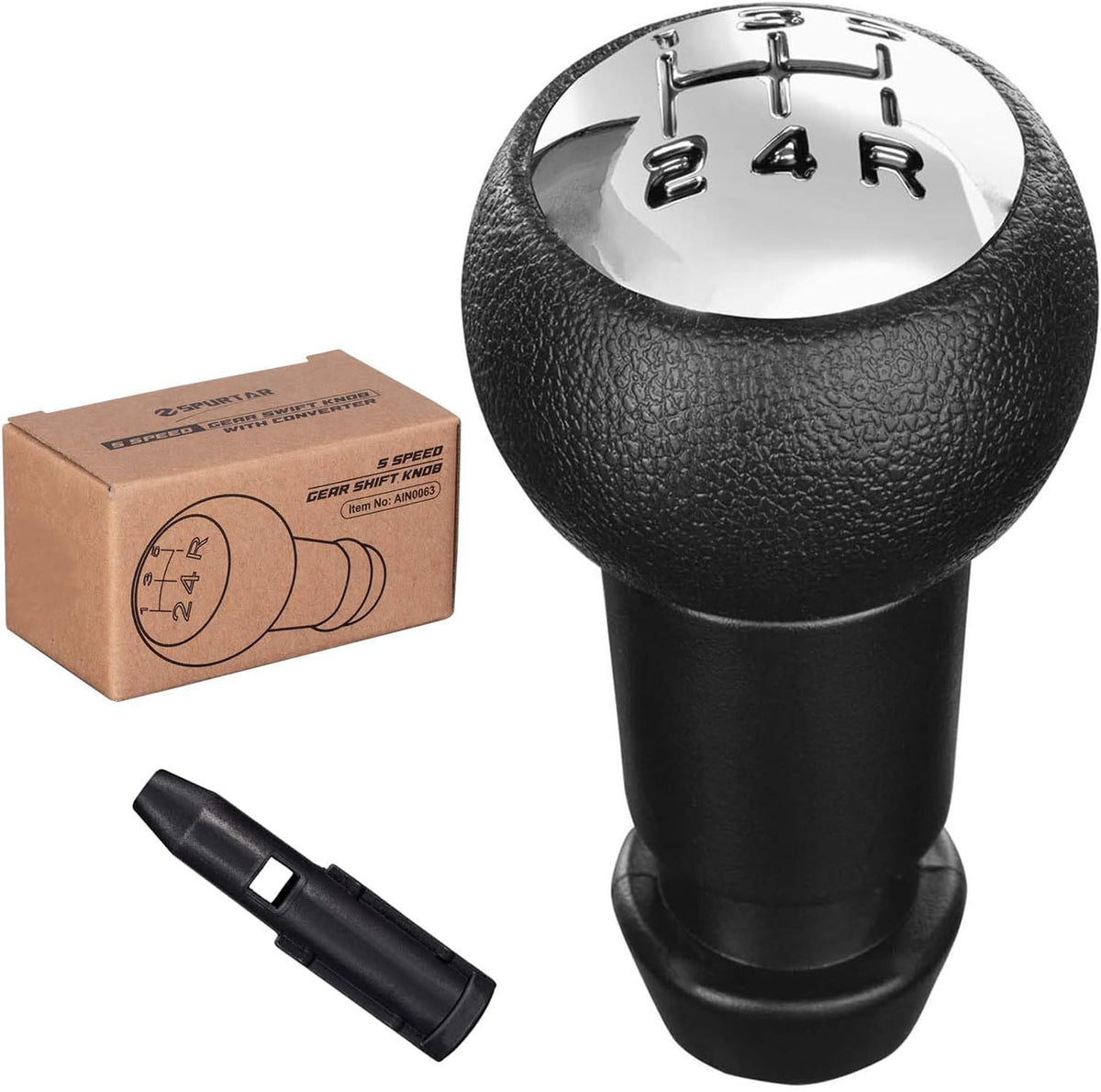 Pommeau de levier de vitesses manuel 5 rapports Spurtar pour Peugeot 106