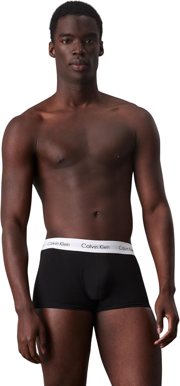 Lot de 3 boxers taille basse pour homme Calvin Klein sous-vêtement