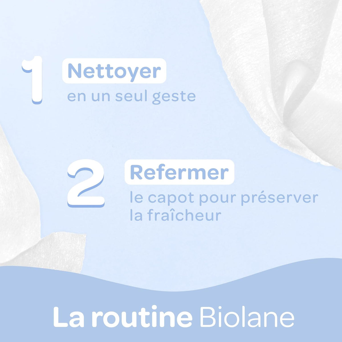 BIOLANE - Lingettes bébé à l'eau - 225 Lingettes - Lot de 3x75