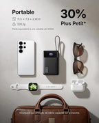 Batterie externe INIU, petit chargeur portable 20 000 mAh, charge rapide 45 W pour voyage