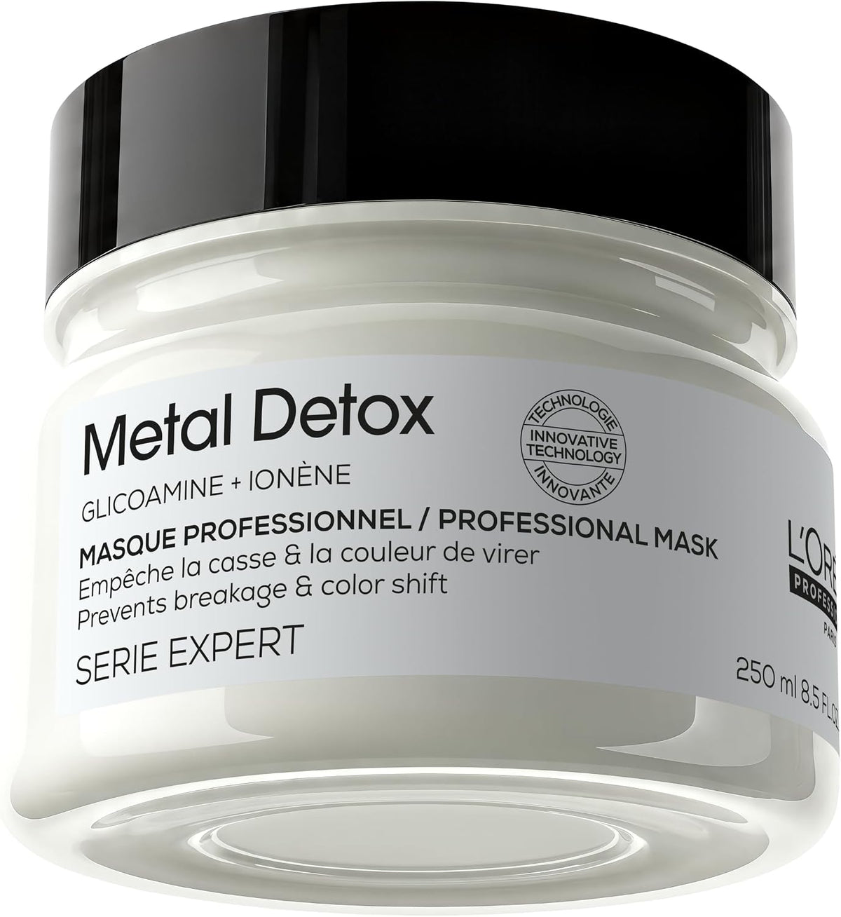 L'ORÉAL PROFESSIONNEL - Masque Metal Detox - Cheveux secs et abîmés - 250 ml