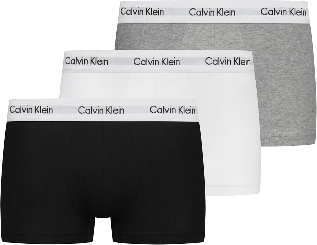 Lot de 3 boxers taille basse pour homme Calvin Klein sous-vêtement
