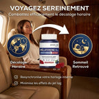 Granions - Gummies Sommeil - Mélatonine 1,9 mg - Sans sucre - 60 gummies