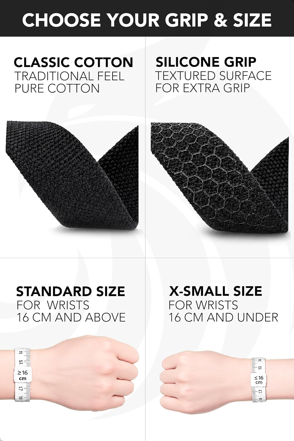 Fitgriff® Sangles de Tirage Musculation - Lifting Straps pour Fitness, Haltérophilie, Gym - Accessoires Salle de Sport