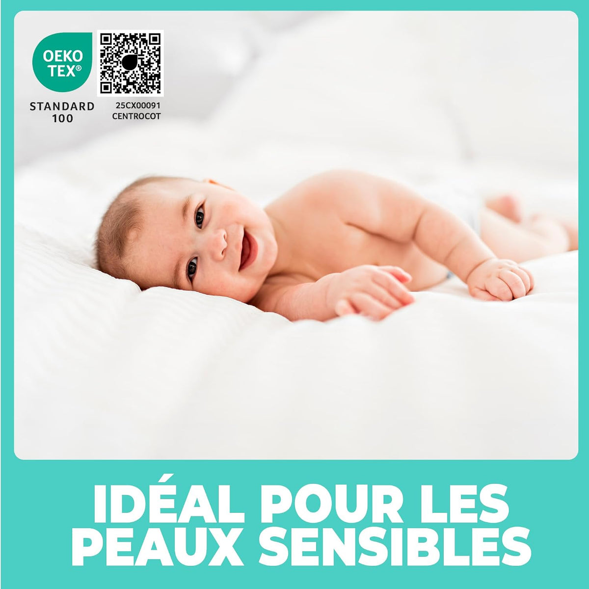 Protège-matelas 60 x120 cm, alèse imperméable, drap-housse en coton et microfibre, protection de lit pour bébé, alèse pour incontinence, anti-acariens, couvre-matelas anti-pipi, lavable en machine