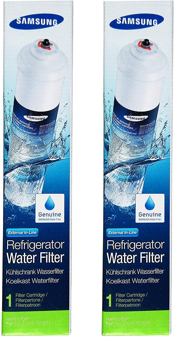 Filtres à eau externes pour réfrigérateur Samsung DA29-10105J, lot de 2