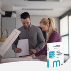 M-Office Lot de 250 feuilles de papier multifonction pour imprimante jet d'encre et laser Format A4 210 x 297 mm