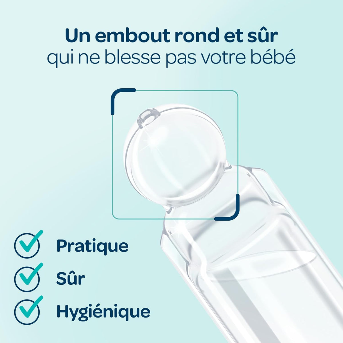 BIOLANE - Sérum physiologique bébé - Embout rond - 30 unidoses
