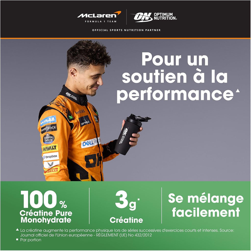 Poudre de Créatine Monohydrate Micronisée Optimum Nutrition, 634g