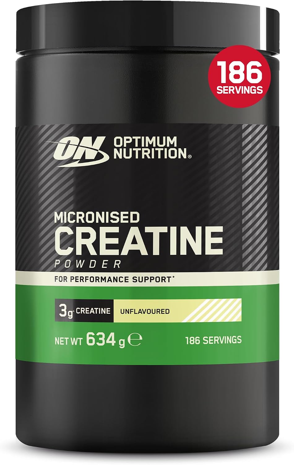 Poudre de Créatine Monohydrate Micronisée Optimum Nutrition, 634g