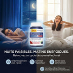 Granions - Gummies Sommeil - Mélatonine 1,9 mg - Sans sucre - 60 gummies