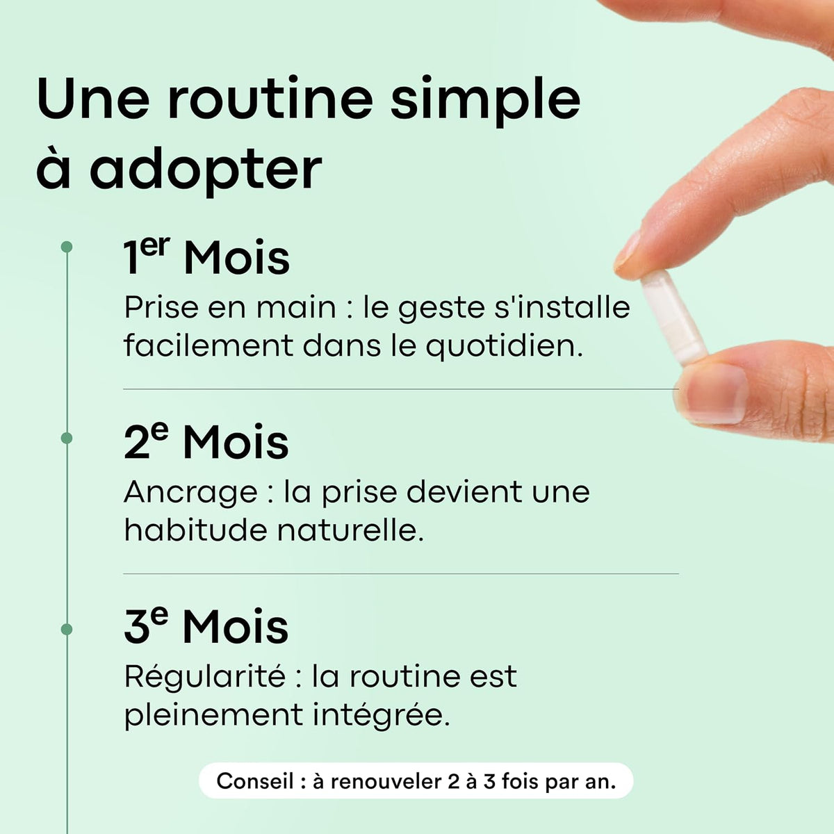 Collagène Marin + Acide Hyaluronique + Vitamine C, 120 Gélules - 2 Mois