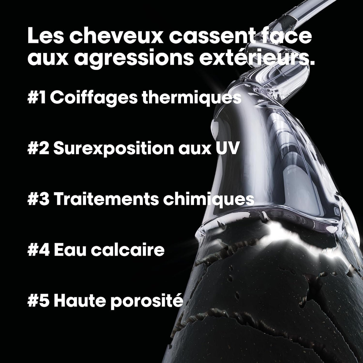 L'ORÉAL PROFESSIONNEL - Masque Metal Detox - Cheveux secs et abîmés - 250 ml
