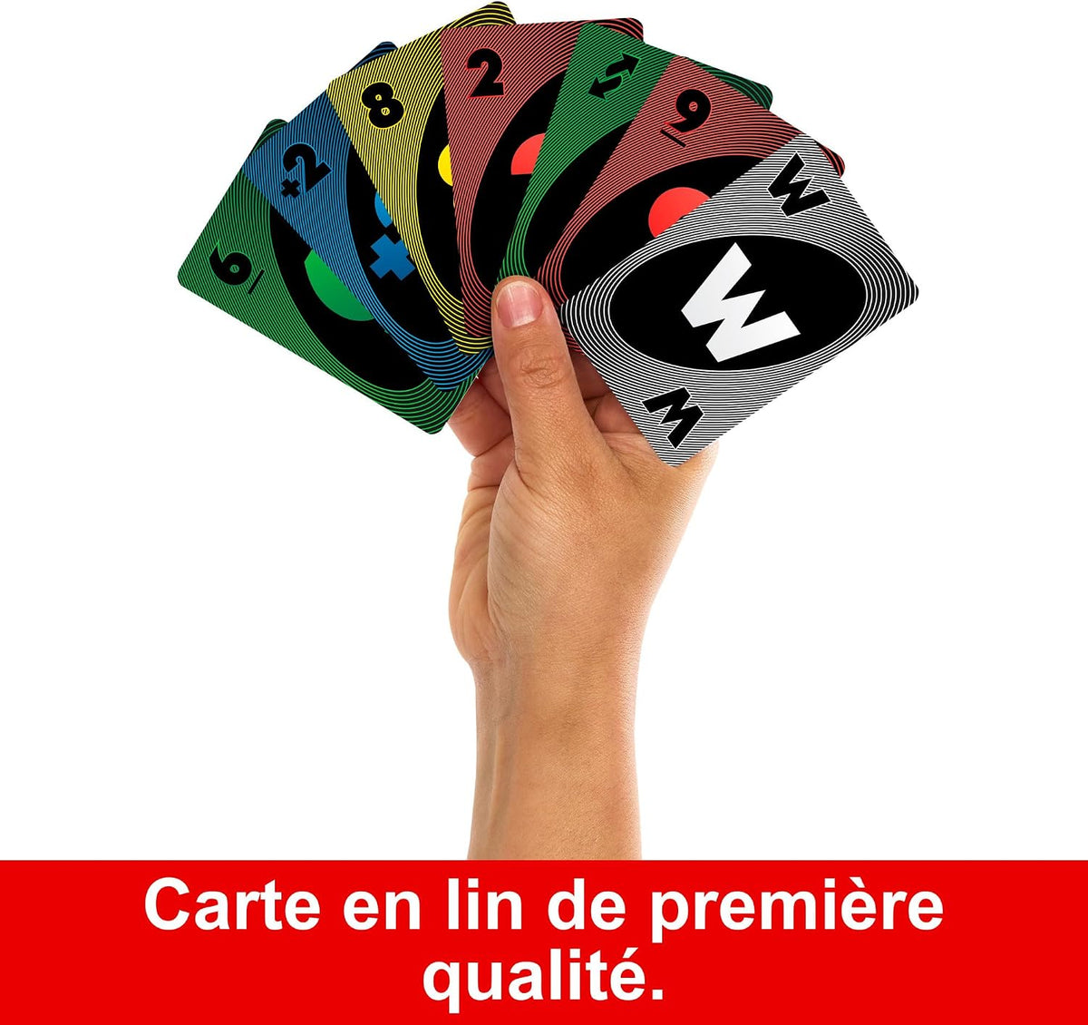 Jeu de cartes Mattel Games UNO Dare pour adultes, 18 ans et plus, 2 à 10 joueurs
