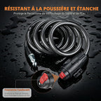 GRIFEMA GA1204-12, Chaîne antivol pour vélo 120 cm