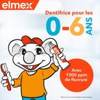Dentifrice Elmex Bébé et Enfant 0-6 ans, anti-caries, 75 ml