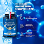 Bisglycinate de magnésium + Vitamine B6 | Sommeil, stress, fatigue