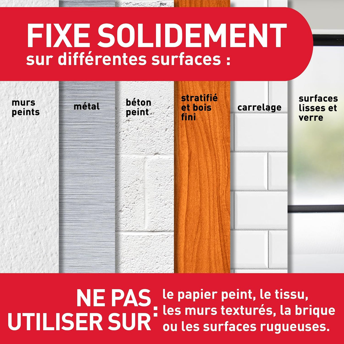 Command Languettes Accroche-Tableaux pour Cadres Fins, Blanc, 14 paires (28 languettes) - Fixation sans dommage