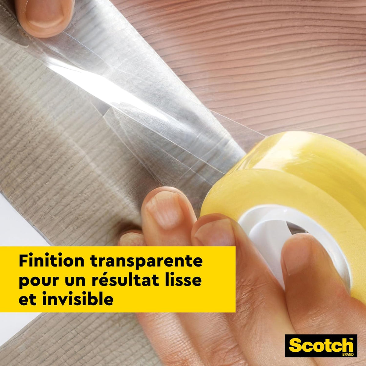 Ruban adhésif transparent Scotch, 8 rouleaux, 19 mm x 33 m - Ruban adhésif transparent à usage général pour l'école, la maison et le bureau (l'emballage peut varier)