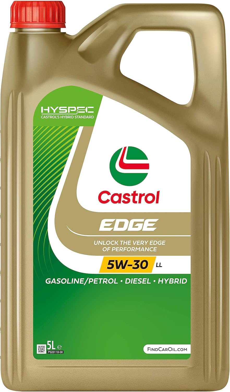 Castrol EDGE 5W-30 LL Huile moteur synthétique avancée, 5L