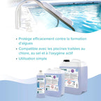 Bayzid Produit d'hivernage pour piscine (1 x 5 L) - Anti-algues puissant