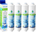 4x Filtre à eau AquaHouse AH-UIF compatible pour réfrigérateur Samsung DA29-10105J, LG 5231JA2010B, Haier 0060823485A (avec filtres externes uniquement)