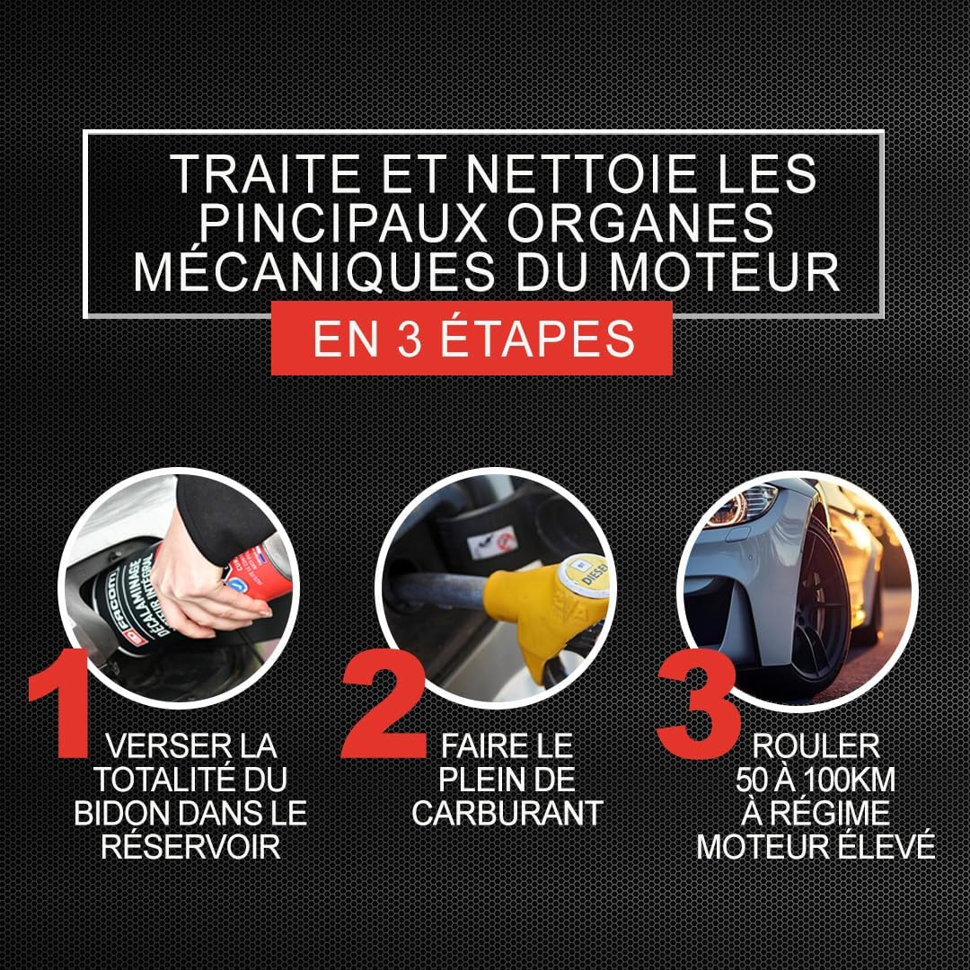 Décalaminant moteur diesel FACOM 1L Nettoyant EGR Turbo FAP